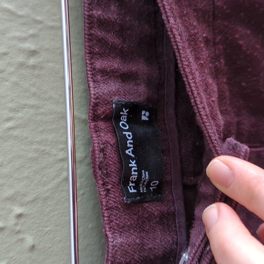 Frank & Oak Plum Amelia Balloon Pants - Picture 8 of 10